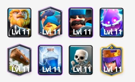 Mazo de Clash Royale