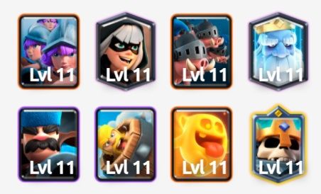 Mazo de Clash Royale