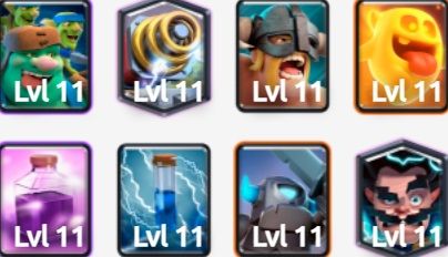 Mazo de chispitas en Clash Royale