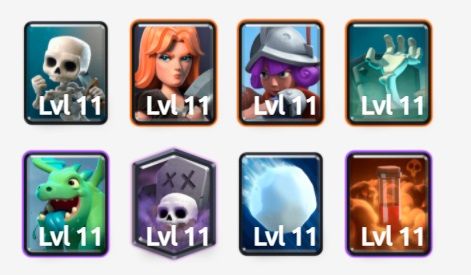 Mazo de Clash Royale