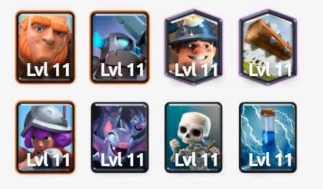 Mazo de Clash Royale