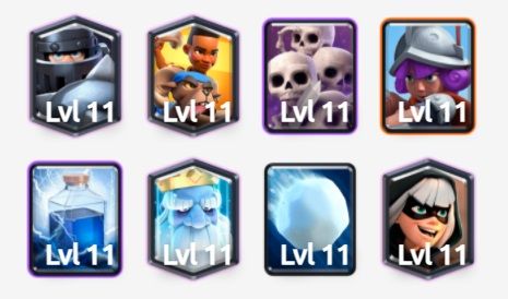 Mazo de Clash Royale