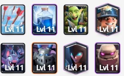 Mazo de gólem en Clash Royale