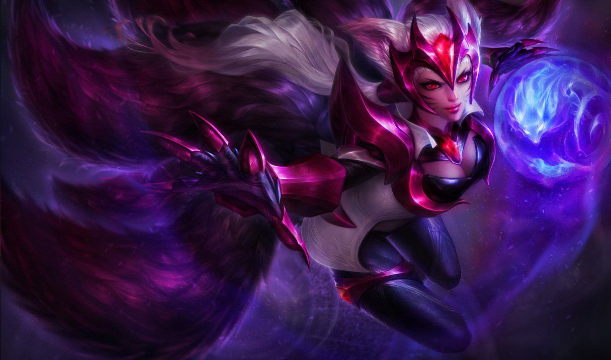 Ahri, la Hechicera.