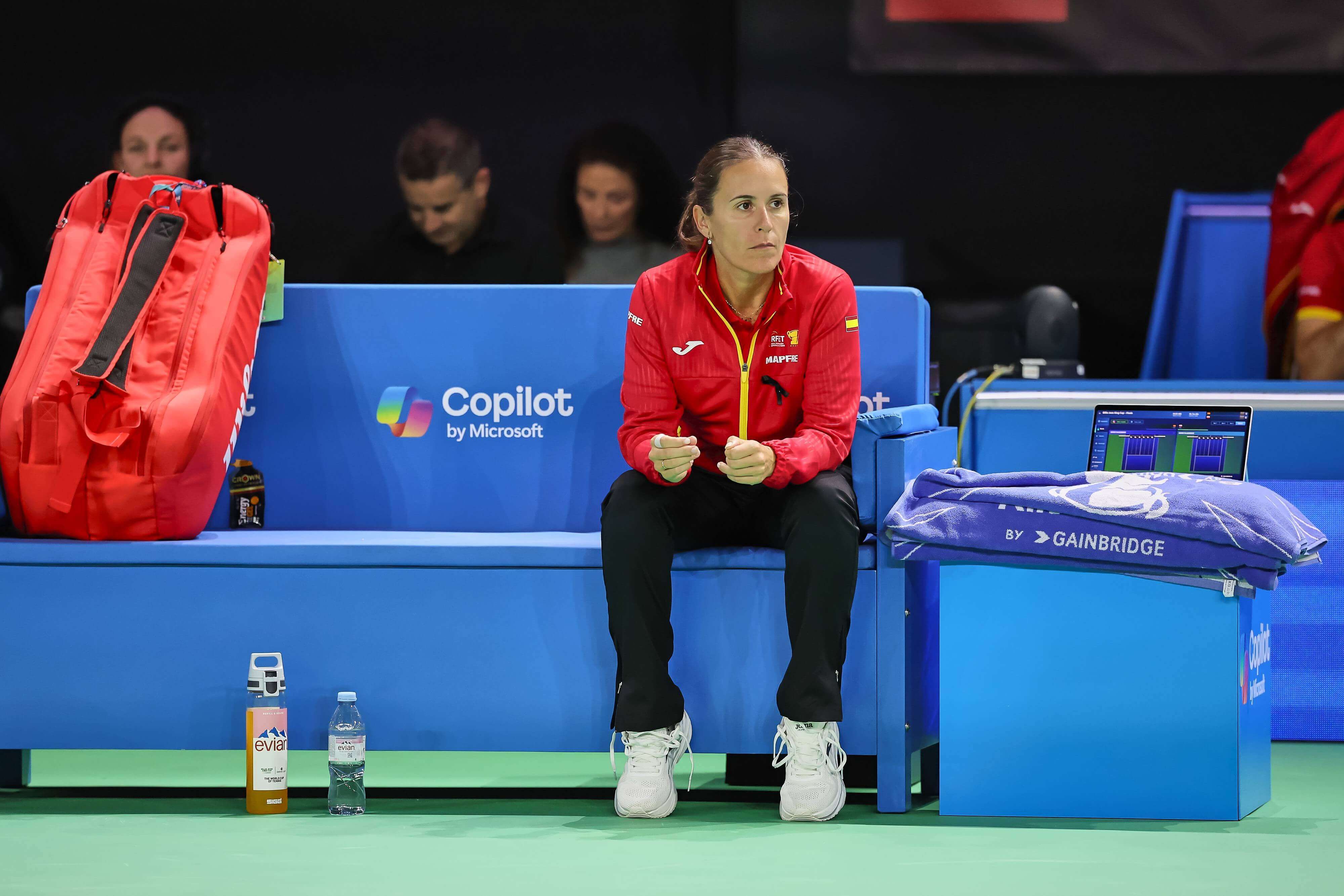  Anabel Medina, en la Billie Jean King Cup de Málaga.