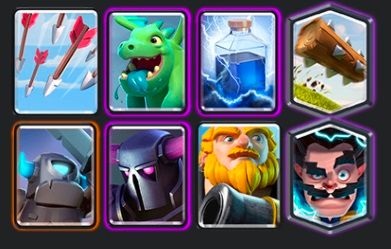Mazo de Clash Royale, Arena 11