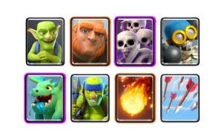 Mazo de Clash Royale, Arena 2