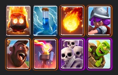 Mazo de Clash Royale en Arena 7