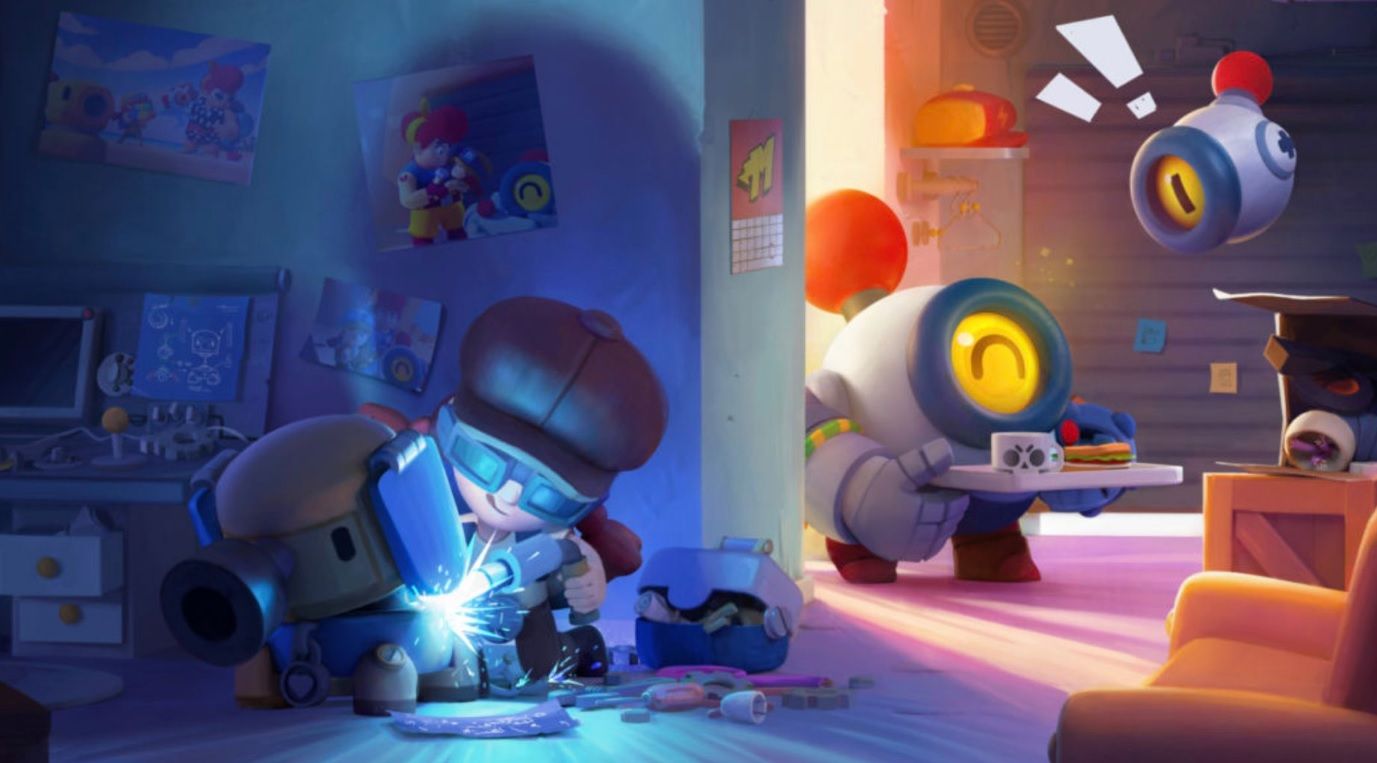 Nani junto a Jessie en Brawl Stars