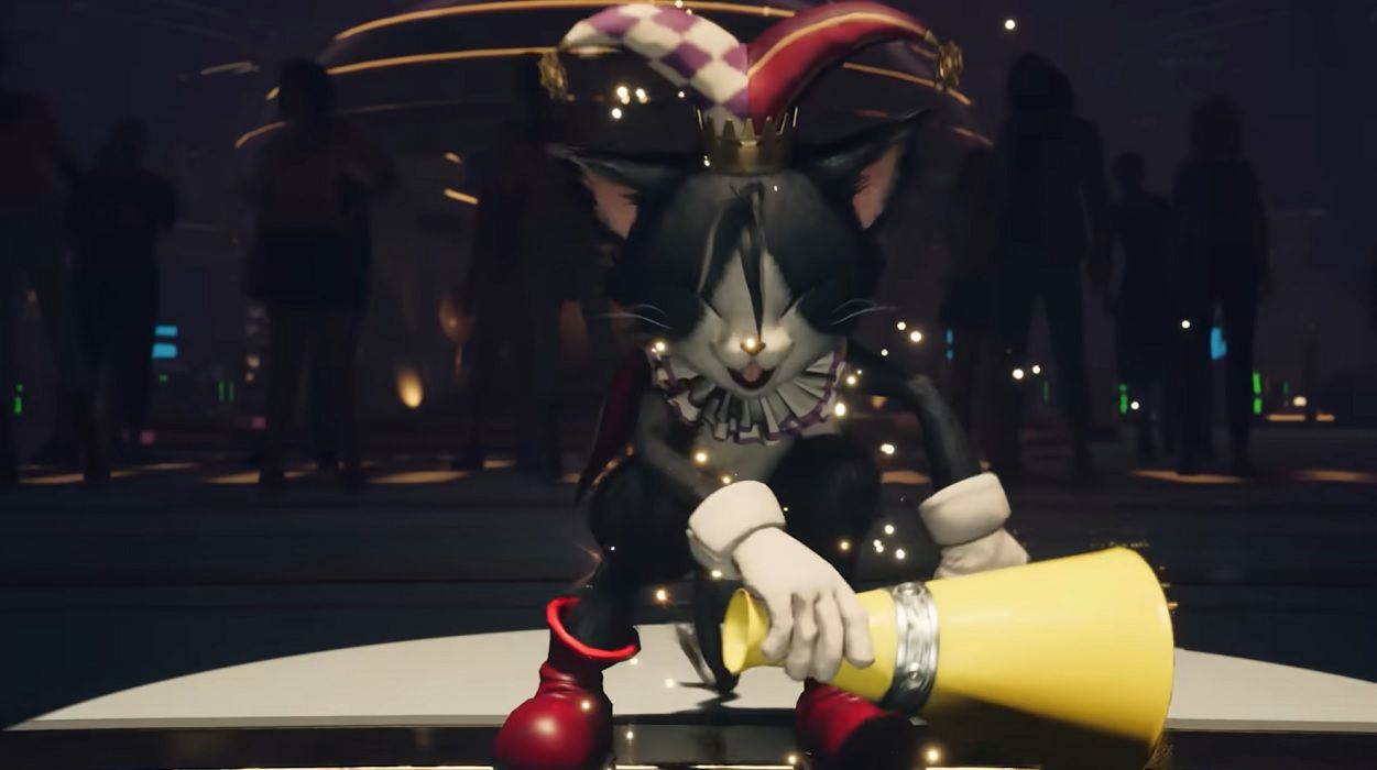  Caith Sith en la función teatral de Gold Saucer.