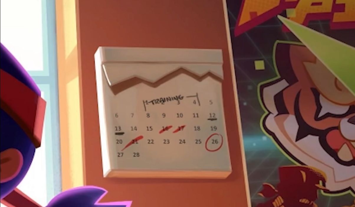 El calendario de Fang en Brawl Stars