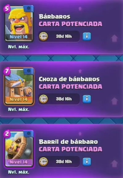 Las cartas potenciadas de Clash Royale (Temporada 38)