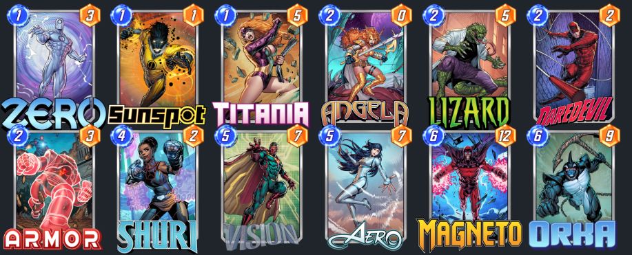 castillo plunder mazo 4 marvel snap