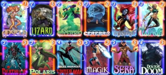 Mazo de Sera en Marvel Snap