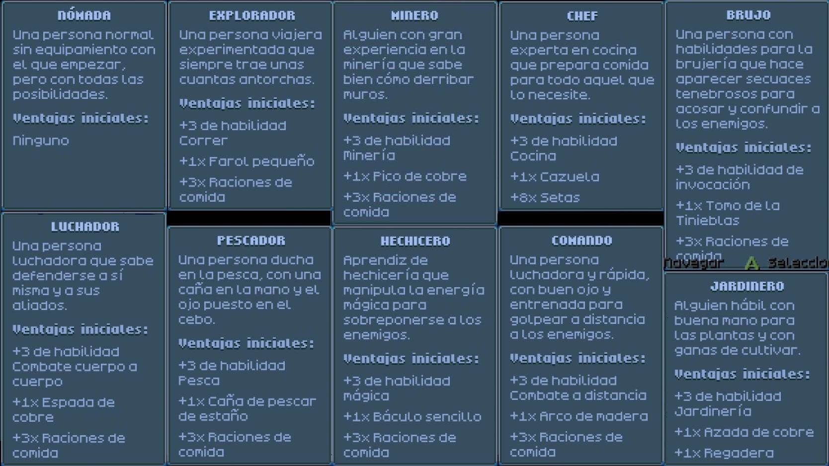 Las ocupaciones de Core Keeper