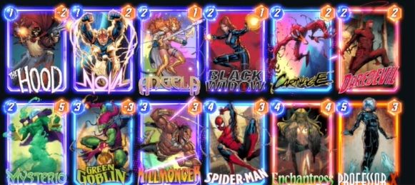 Mazo de Marvel Snap: Daredevil midrange