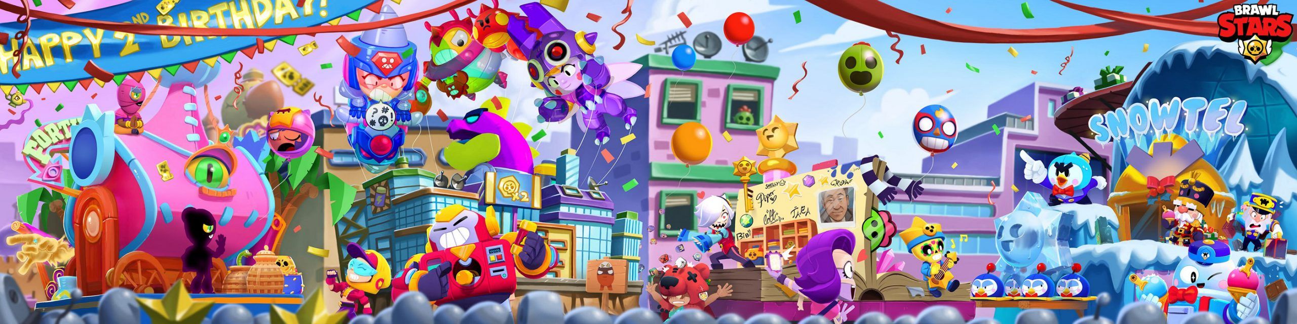 El desfile del segundo cumpleaños de Brawl Stars