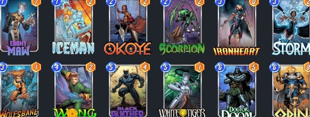 Mazo de Odín en Marvel Snap