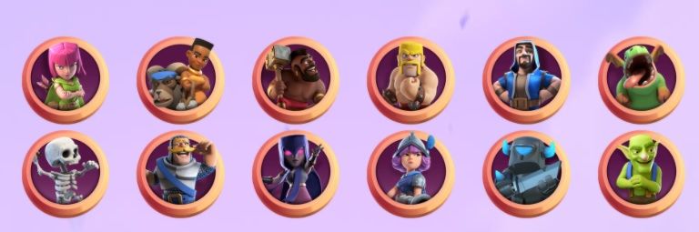 Los equipos del The Royale Crown Down