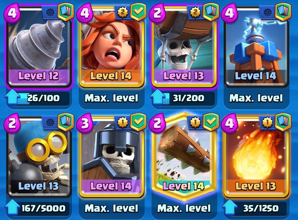 Mazo de excavadora en Clash Royale