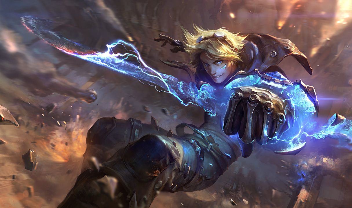 Imagen de Ezreal.