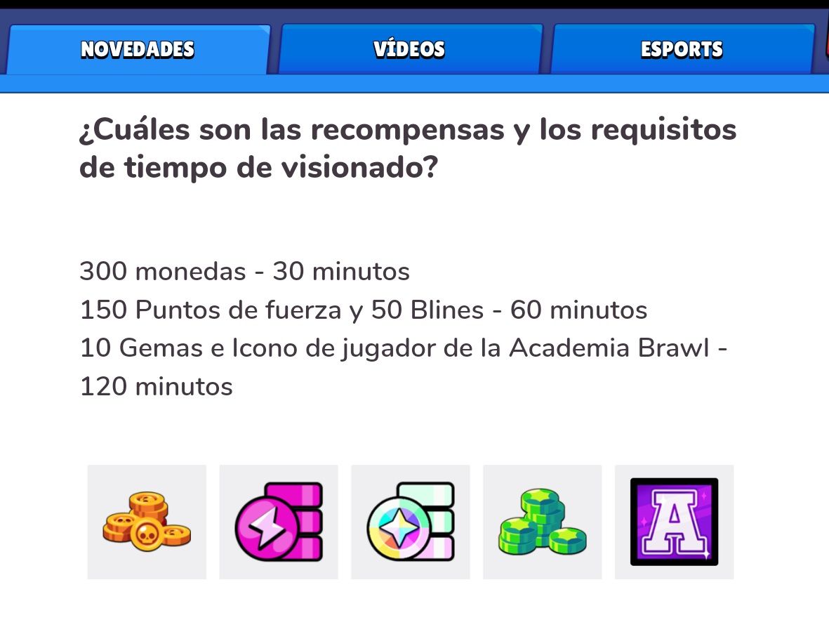 Regalos de Brawl Stars con los Twitch Drops