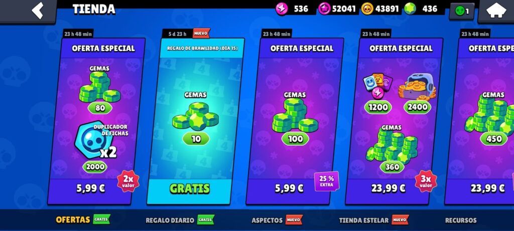 gemas gratis brawlidad brawl stars