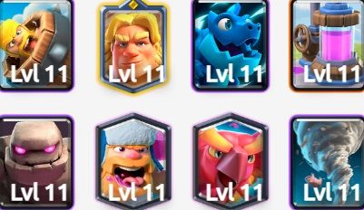 Mazo de gólem en Clash Royale