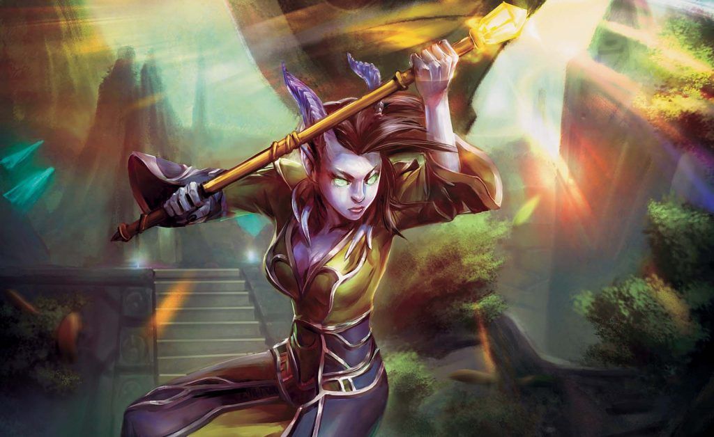  Luz de los naaru hacía viable la existencia de las Portadoras de Luz, era flexible y viable. Un buen ejemplo de buena carta para Control. Hasta que llegó Estándar.