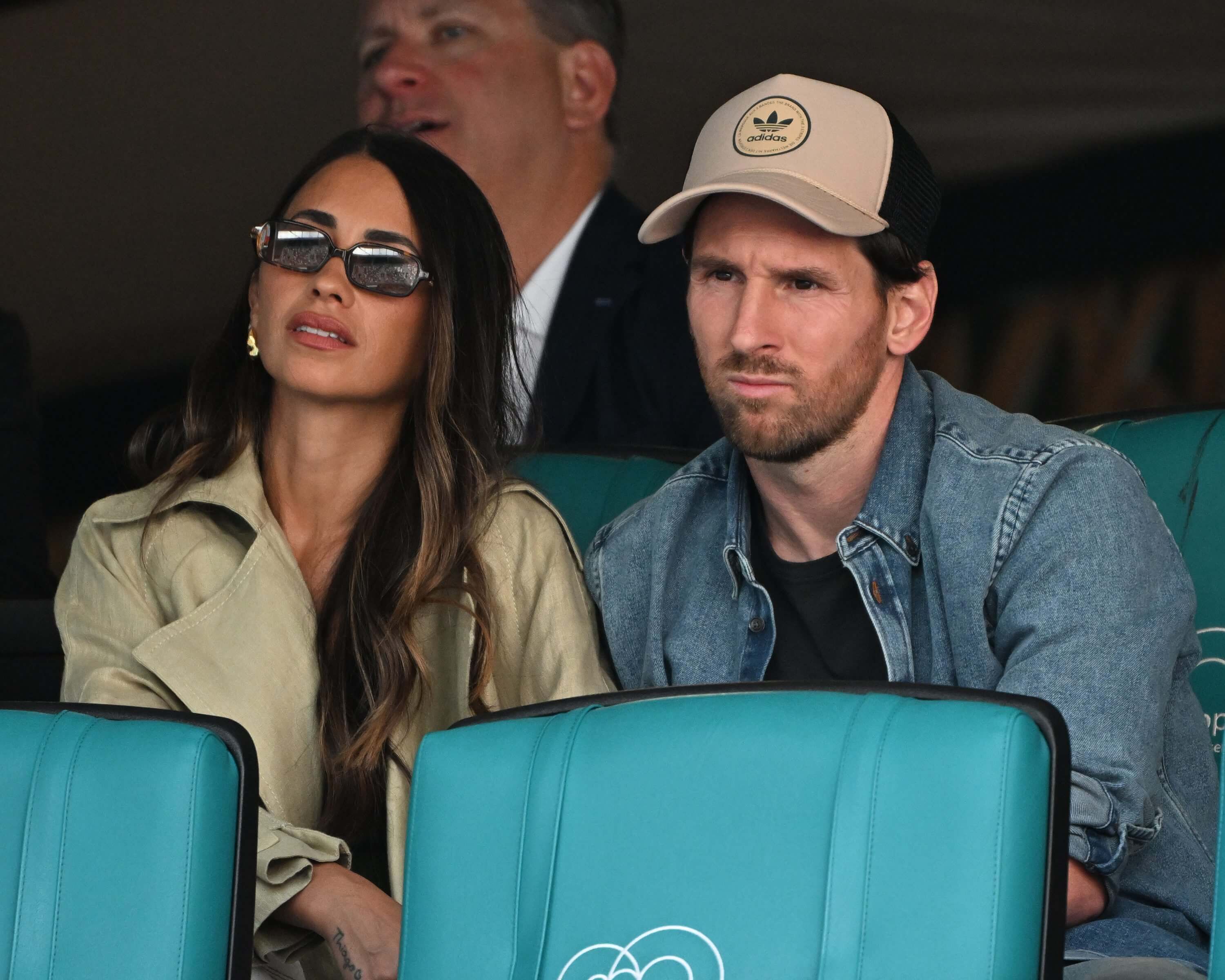  Leo Messi y Antonela Roccuzzo, en el Miami Open (FOTO: Cordón Press).