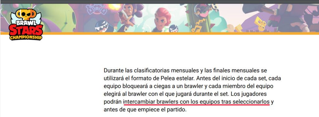 intercambio brawlers estelar brawl stars