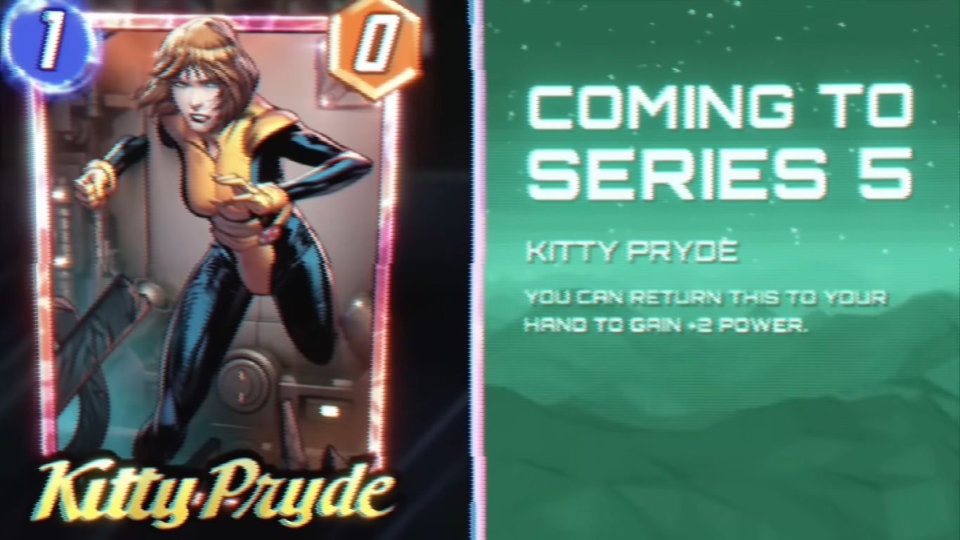 Kitty Pride en Marvel Snap