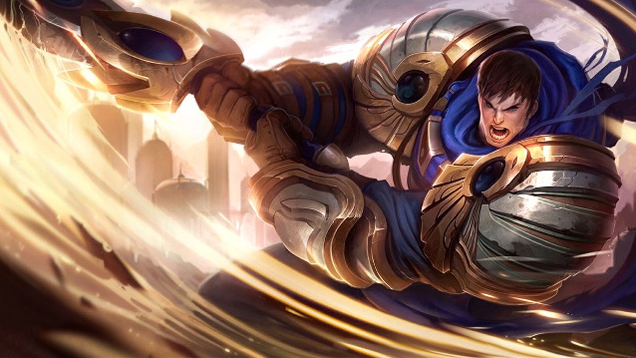 Garen, uno de los mejores campeones en toplane de League of Legends.