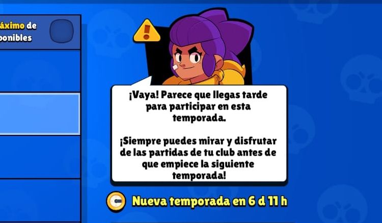 liga de clubs no participa brawl stars