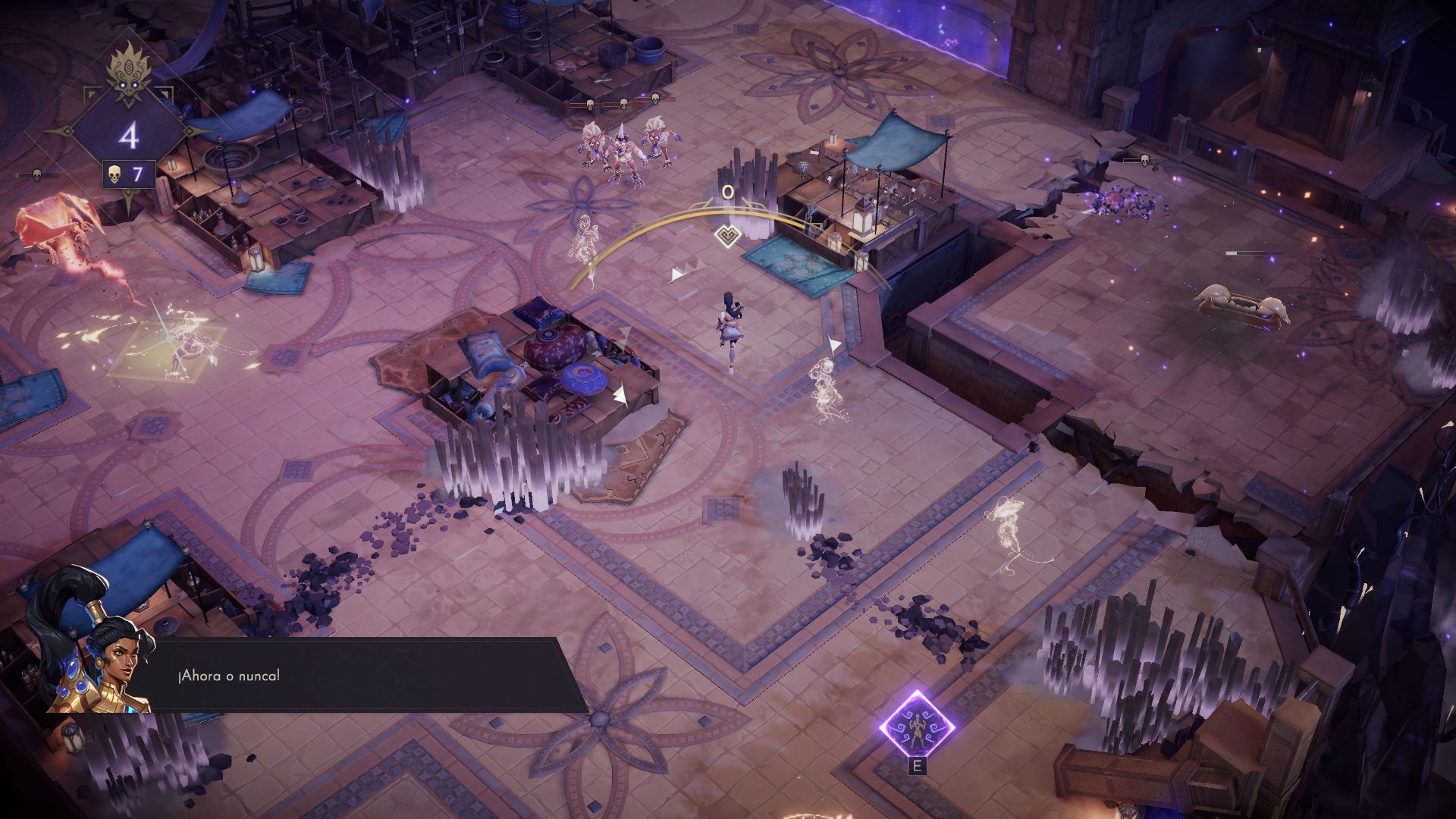 Los remanentes de la Lysfanga, en combate