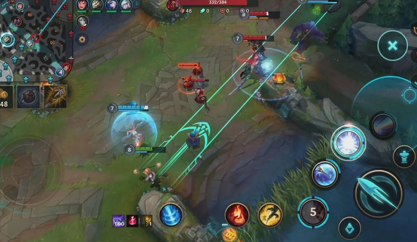 La ultimate de Lux, en Wild Rift