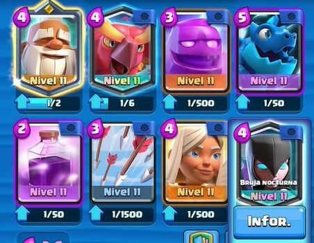 El mazo de IlloJuan en Clash Royale