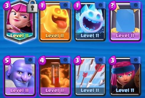 Mazo de súperarqueras