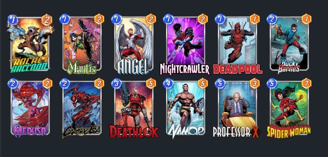 Mazo 2 bajo coste Marvel Snap