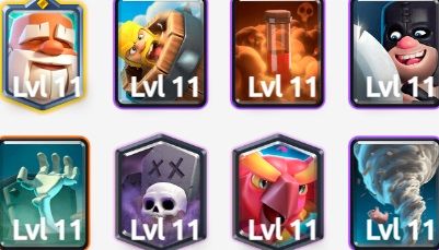 Mazo de monje y fénix en Clash Royale
