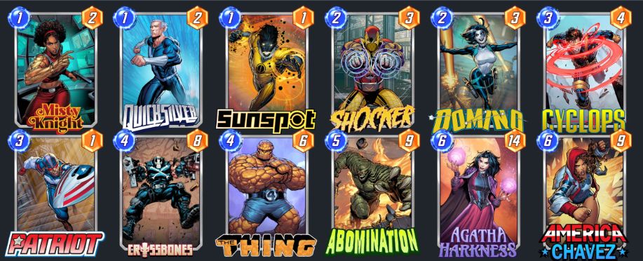 mazo agatha harkness marvel snap 3