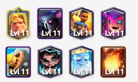 Mazo Caballero Dorado de Clash Royale