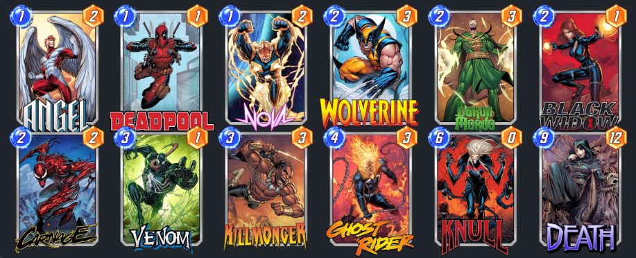 mazo knull 2 marvel snap