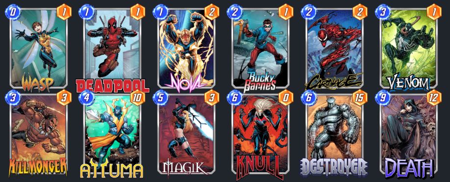 mazo knull marvel snap 1