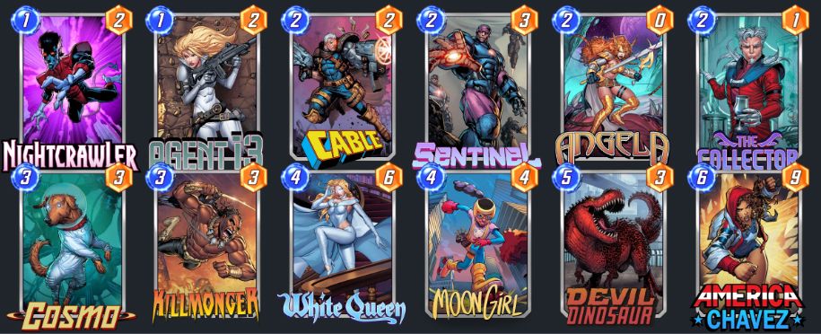 mazo meta diciembre marvel snap 1