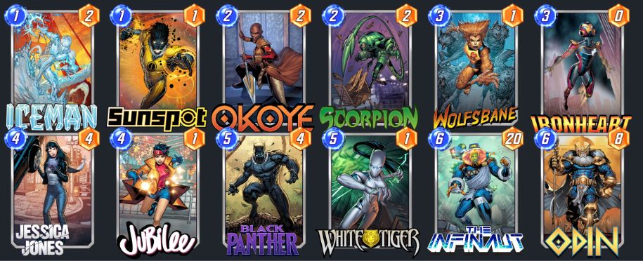 mazo meta diciembre marvel snap 3