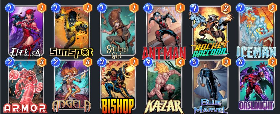 mazo meta diciembre marvel snap 4