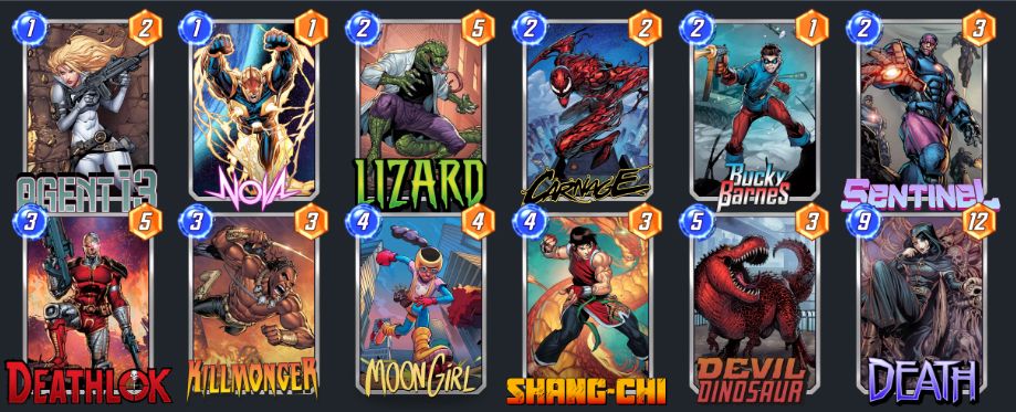 mazo puente desvencijado 4 marvel snap