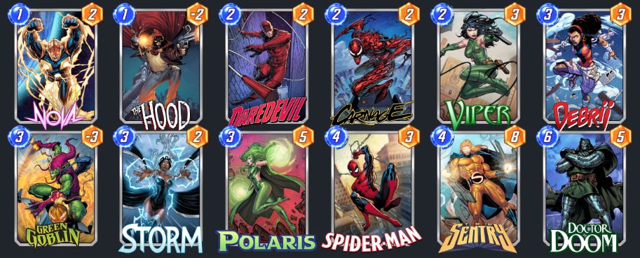 mazo sentry 1 marvel snap