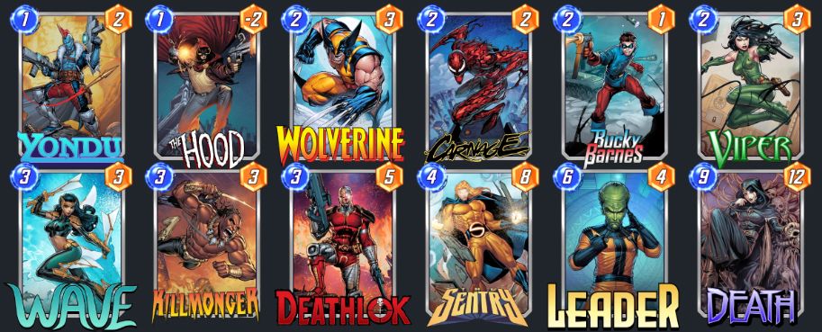 mazo sentry 2 marvel snap